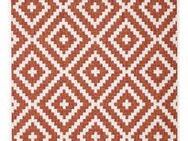 my home Läufer Ronda Wendeteppich, rechteckig, Höhe: 5 mm, Sisal-Optik, Flachgewebe, In- und Outdoor, geometrisches Boho Design