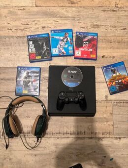 Ps4 mit Controller, Headset und 6 Spielen - Nünchritz