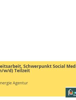 Öffentlichkeitsarbeit, Schwerpunkt Social Media und Text (m/w/d) Teilzeit - Bonn