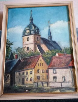 Ölbild auf Leinen - Neuburg (Donau)