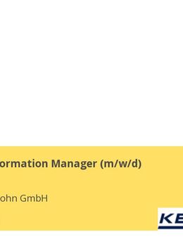Product Information Manager (m/w/d) - Balingen