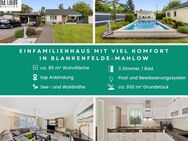 Schwimmen inklusive: Einfamilienhaus mit Pool und hohem Komfort in Blankenfelde-Mahlow - Blankenfelde-Mahlow