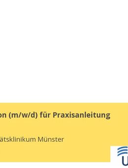 Koordination (gn*) für Praxisanleitung - Münster