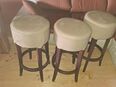 3 barhocker in echtleder neu bezogen in 92715
