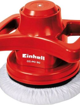 Einhell Poliermaschine CC-PO 90, (Set), handlich und robust, inkl. 2 Polierpads