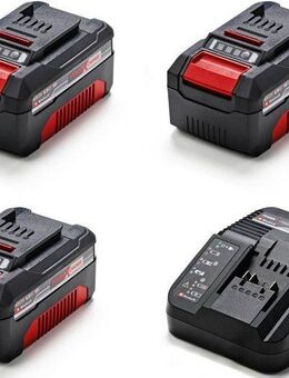 Einhell »PXC-Starter-Kit Multipack« Akku Starter-Set, 3 x 18V, 4Ah, inkl. Schnellladegerät