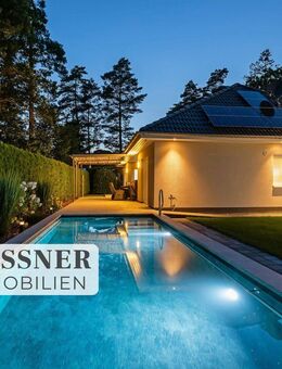 Exklusiver Bungalow mit Pool in Seenähe! - Energieeffizient (A+) und höchster Wohnkomfort - Falkensee