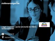 Legal Counsel / Jurist (m/w/d) im FMCG Unternehmen - Heimenkirch