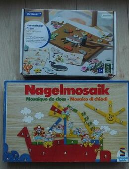 Holz Hammerspiel Ozean Rossmann+Nagelmosaik Schmidt Spiele zus. 4,- - Flensburg