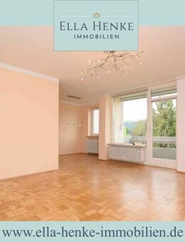 Mit Fahrstuhl + Einbauküche: Sonnige 3-Zimmer-Wohnung mit Balkon und toller Aussicht... - Bad Harzburg