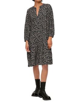 s.Oliver Minikleid Sommerkleid mit 3/4-Ärmeln