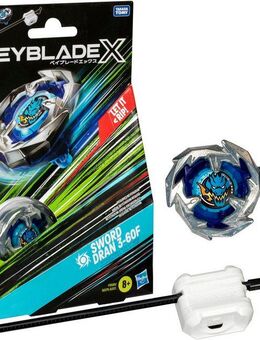 Hasbro Speed-Kreisel Beyblade X Sword Dran 3-60F Starter Pack