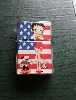 Benzinfeuerzeuge ,Betty Boop, sowie Rowenta und Garantiezünder - Heidenrod