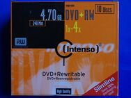 Intenso DVD RW Rohlinge 4x Speed, 4,7GB, 10er Pack - Jena