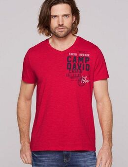 CAMP DAVID V-Shirt mit maskulinem V-Ausschnitt