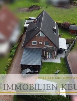 Preis deutlich gesenkt-DHH mit viel Platz über drei Etagen, Blick ins Grüne inkl. überd. Terrasse und pflegeleichtem Garten - Ottersberg