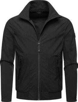 Ragwear Outdoorjacke Collwie wasserdichte Herren Übergangsjacke mit hohem Kragen