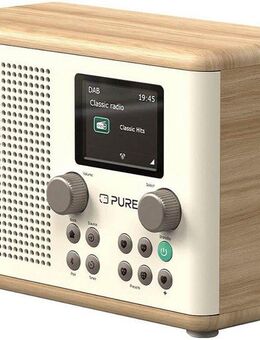 Pure Classic H4 Digitalradio (DAB) (Digitalradio (DAB), FM-Tuner, UKW mit RDS, 10 W)