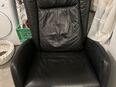 Massage Sessel schwarz Leder in 60487