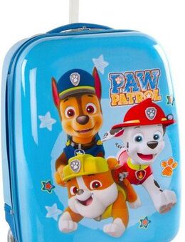 Heys Kinderkoffer Paw Patrol blau, 46 cm, 2 Rollen, Heys x Joachim Llambi Kindertrolley Kinder Reisegepäck