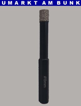 Diamant-Trockenbohrer DiaV2 8 mm – Profi-Bohrer für harte Fliesen & Stein - Gelsenkirchen