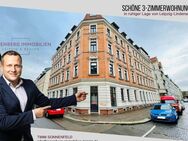 Zuverlässig vermietete 3-Zimmer-Hochparterrewohnung mit Balkon - gepflegtes Haus im Herzen Lindenaus - Leipzig