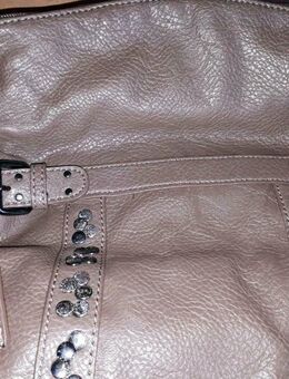Mexx Tasche taupe Nieten silber, Schultergurt neu - Frankfurt (Main) Zeilsheim
