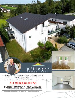 Mehrfamilienhaus als Doppelhaushälfte mit 3 Wohneinheiten - Tiefenbach (Landkreis Passau)