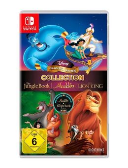 Disney Classic Games - Jungle Book, Aladdin, Lion King Nintendo Switch