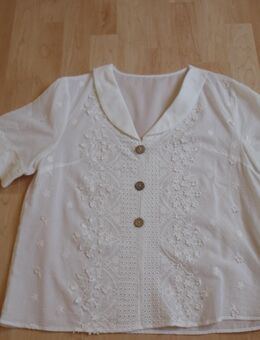 Bluse weiß Gr. 42 NEU - Namborn