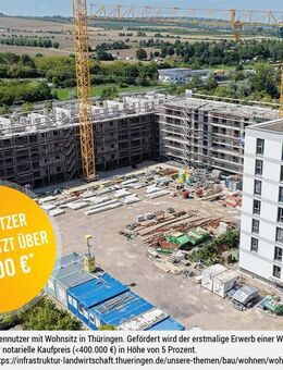 Großzügig & Energieeffizient | 2 Loggien | PV | Wärmepumpe | Smart-Home | TG | EIGENNUTZERVORTEIL - Erfurt