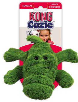 KONG Cozie Ali Alligator - Gr. M: L 25 x B 23 x H 8 cm