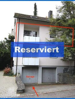 KN-Staad - 3 Zi. Wohnung (1.OG) mit 2 Balkonen, in schöner ruhiger Lage-BEZUGSFREI !! - Konstanz