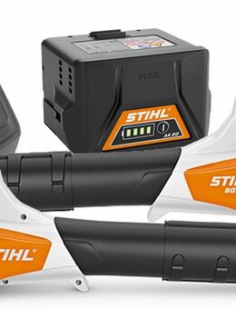 Stihl BGA 57 Akku-Komfortgebläse Laub Gebläse Profihandschuhe Akku Ladegerät (44m/s, 5N) im Starter Set Set534 - Wuppertal