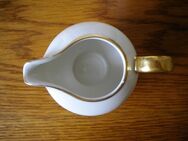 Eschenbach,Bavaria,W309-Porzellan-Kaffeeservice-2-teilig,ca. 50/60er Jahre,Creme,Weiß,Gold - Linnich