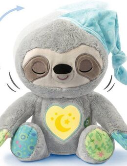 Vtech® Kuscheltier Vtech Baby, Schnarchi, das Schlummer-Faultier, mit Licht- und Soundeffekten