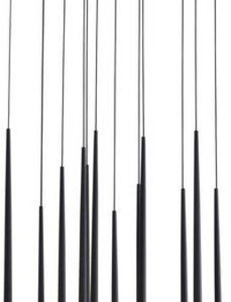 Nova Luce LED-Hängeleuchte GIONO, LED fest integriert, Warmweiß