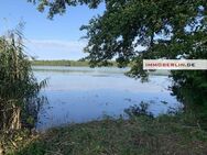 IMMOBERLIN.DE - Wassergrundstück mit Seeblick! Exzellentes Bauland am Zeesener See - Königs Wusterhausen