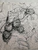 Tuschezeichnung in 79379