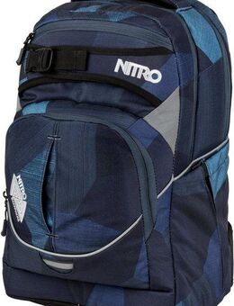 NITRO Schulrucksack Superhero, Rucksack für Schule und Freizeit