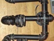 Wandlampe Wasserrohr 3-armig industrial style OVP - Essen
