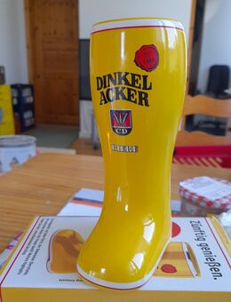 Sammler Stiefel der Brauerei Dinkelacker - Sachsenheim