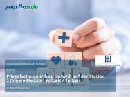 Pflegefachmann/-frau (m/w/d) auf der Station 2 (Innere Medizin) Vollzeit / Teilzeit - Mühlhausen (Thüringen)
