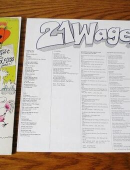 21 Wagen-Mit Musik und Spielen-Vinyl-LP,1977,Mega Rar ! - Linnich