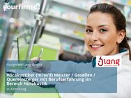 Hörakustiker (m/w/d) Meister / Gesellen / Quereinsteiger mit Berufserfahrung im Bereich Hörakustik - Altenburg