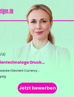 Medientechnologe Druck (m/w/d) - Leipzig