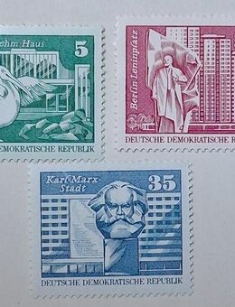 DDR 1973 Aufbau in der DDR postfrisch komplett - Görlitz