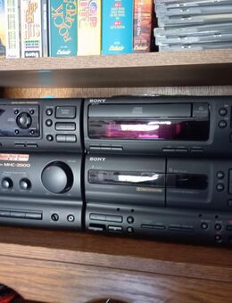 Sony Musikanlage MHC-3900 und Tempi-Tec Funkkopfhörer HP-2280 mit Zubehör - Sprockhövel