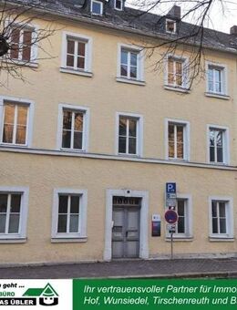 Ideal für Praxis, Kanzlei oder Büro + Wohnen - Wunsiedel