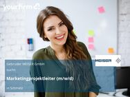 Marketingprojektleiter (m/w/d) - Schmelz